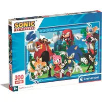 Clementoni Puzzle 300 elementów Super Sonic 21729