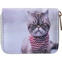 Juleeze JZWA0221 Porte-monnaie Blanc Gris 11x9 cm Polyuréthane