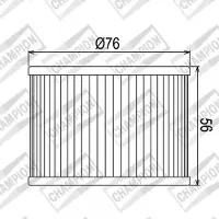 Champion Filtre À Huile Pour Moto Honda 650 Cbx Ed 1982 Neuf