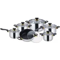 KINGHOFF pots Jumbo 12 pieces KH4441
