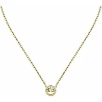 Morellato Collier - Morellato - Saqe47 - Plaqué Or - Arbre De Vie - Cristaux Clairs