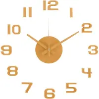 Karlsson Horloge murale design avec chiffres collés KA6001YE