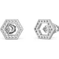 GUESS Boucles d'oreilles Guess JUBE04651JWRHT-U en Argent pour Femmes