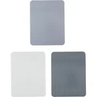Alpina Tapis de découpe, 3 pièces, 29 x 38 cm, Planche à découper, Gris