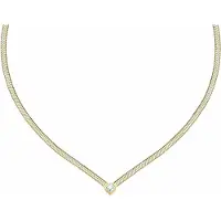 Morellato Gold-Plated Women's Necklace With Crystal Hadek Gioia Savy29, (Or)