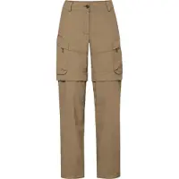 Vaude Neyland Zo Cargo Pants Beige 34 / Regular Femme