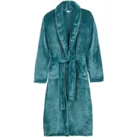 Good Morning Peignoir Good Morning No.0301 petrol - XL/XXL - Bleu