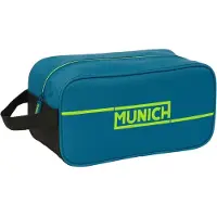 Safta Schuhtasche für die Reise Munich Land Schwarz grün 29 x 15 x 14 cm, Vert, Noir