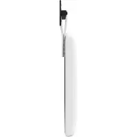 vidaXL Tête de lit suspendue , tissu blanc