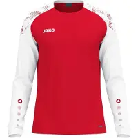 Jako T-shirt à manches longues Sonic rouge/blanc 3XL