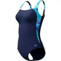 Speedo Maillot de bain Lunalustre Printed Shaping Femme
