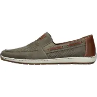 Rieker Chaussure basse 'Morelia-Ledermokassin' vert