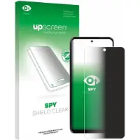 Upscreen Spy Shield Protection Anti-Espion (1 pcs, Motorola Moto C), Téléphone portable : film de protection, Transparent