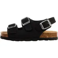 The Divine Factory Pantoufle 'Kinder-Lederpantolette Noga Mistraly BS Edge' noir