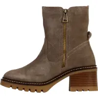 The Divine Factory Bottines 'Alénoa-Lederstiefeletten' taupe