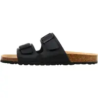 The Divine Factory Mule 'Noga Mistral Edge Leder-Pantoletten' noir