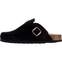 The Divine Factory Mule 'Boreal-Lederpantoletten' noir