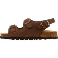The Divine Factory Pantoufle 'Kinder-Lederpantolette Noga Mistraly BS Edge' marron