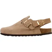 The Divine Factory Mule 'Leder-Pantoletten Noga Boreal BS Edge' taupe
