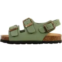 The Divine Factory Pantoufle 'Kinder-Lederpantolette Noga Mistraly BS Edge' vert