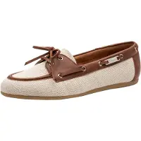 Tamaris Ballerines crème / brun foncé