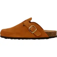 The Divine Factory Mules Mules Cuir Boreal femme - Marron - 37