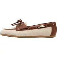 Tamaris Ballerines crème / brun foncé