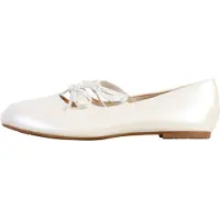 Poti Pati Ballerine à Elastiques Super Mode - Blanc