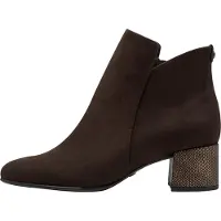 Tamaris Bottines 'Stiefeletten mit Reißverschluss und Absatz' marron