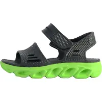 SKECHERS Sandale à Scratch Solzo - Charbon/Citron vert