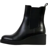 Super Mode Bottines à Zip - Noir