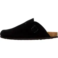 The Divine Factory Mule 'Joasis-Lederpantoletten' noir