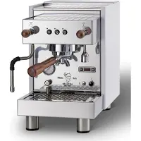 Bezzera Crema DE PID, cafetière à dépression, 1,5 l, café moulu, 1300 W, acier inoxydable