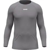 Jako Lightweight Maillot Manches Longues Hommes - Gris | Taille: S