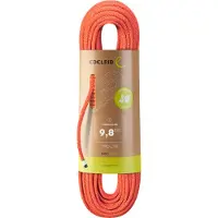 Edelrid Heron Eco Dry 9.8 Mm Rope Orange 70 m
