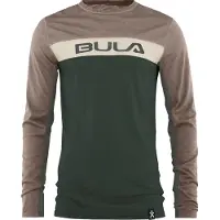 Bula T-shirt manches longues en laine mérino Retro