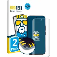 BROTECT Full-Screen Protection (2 pcs, Vivo Y70), Téléphone portable : film de protection, Transparent