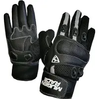 MUGENRACE Halfy Gants Noirs Taille XL