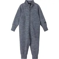 Reima Grenouillère - Laine - Parvin - Mélange Grey - - 5 ans (110) - Grenouillère