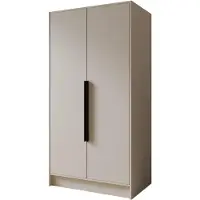 MargaretHadas24 Armoire Goya I 100 cm (cachemire, poignées noires)