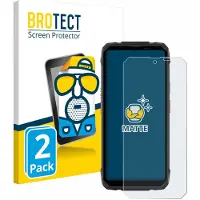 BROTECT Protection Mat (2 pcs, Blackview Max 1), Téléphone portable : film de protection, Transparent