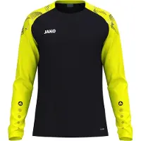 Jako T-shirt à manches longues Sonic noir/jaune fluo 164