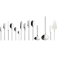 Villeroy & Boch NewWave Couverts de table 113pcs Déjeuner, Couverts, Argent