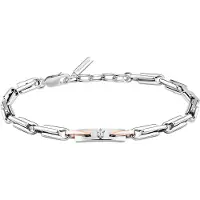 Maserati Iconic Bracelet Argenté Homme