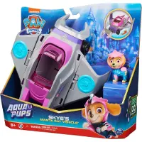 Paw Patrol Véhicule avec Figurine Stella Aqua Pups Pat’Patrouille