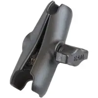 RamMounts Ramb201u Double Socket Arm Phone Support Noir