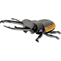 Eugy , le scarabée cerf. Eco Jigsaw 3D