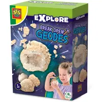 SES Creative - Géodes réelles - Grottes de cristal - - UneTaille - Set de Création