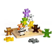 Bigjigs Toys Wild Animals Jeu d'équilibre motorisé