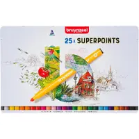 Bruynzeel a senti -Tip Pens Superpunt, 25st.